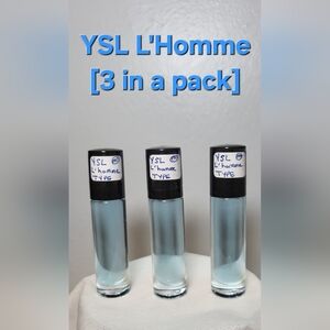 YSL L'homme (M) Type - 1/3 oz. Scented Body Oil (3pk)